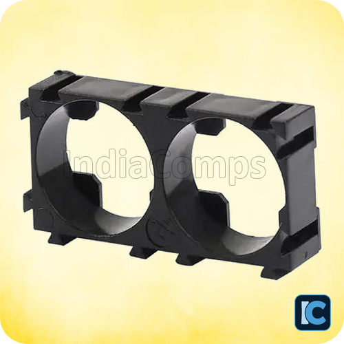 18650 2×1 Battery Cell Spacer Holder – ABS+PC Flame Retardant for Li-ion Battery Pack Assembly 18650 2×1 Battery Cell Spacer Holder – ABS+PC Flame Retardant for Li-ion Battery Pack Assembly